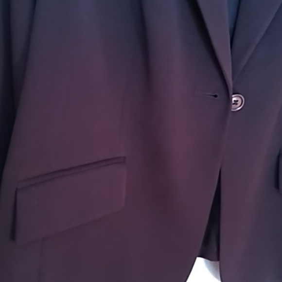 Anne Klein brown blazer 14W - Picture 6 of 7